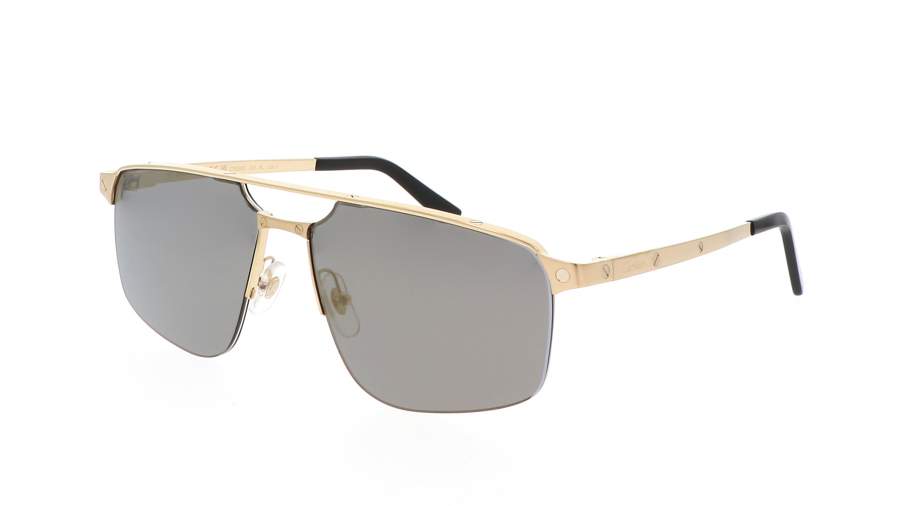Occhiali da sole Cartier CT0385S 003 60-15 Oro in stock
