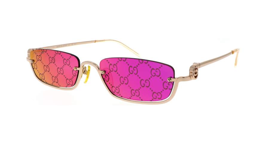 Occhiali da sole Gucci GG1278S 005 55-19 Oro in stock