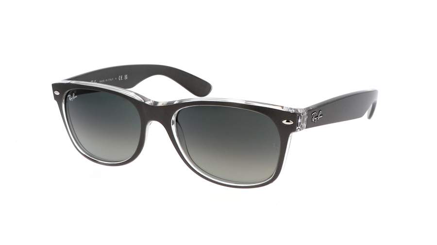 Occhiali da sole Ray-Ban New wayfarer Metal Effect RB2132 6143/71 55-18 Grigio in stock