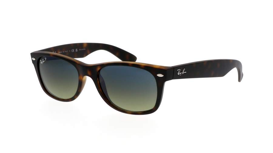 Sonnenbrille Ray-Ban New Wayfarer Havana RB2132 894/76 52-18 Mittel Polarisierte Gläser Gradient Gläser auf Lager