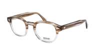Moscot Lemtosh LEMTOSH 46 BROWN SMOKE DEM. Transparent