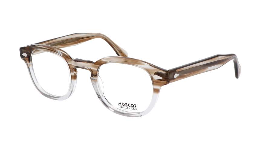 Occhiali da vista Moscot Lemtosh LEMTOSH 46 BROWN SMOKE DEM. Transparent in stock