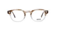 Moscot Lemtosh LEMTOSH 46 BROWN SMOKE DEM. Transparent