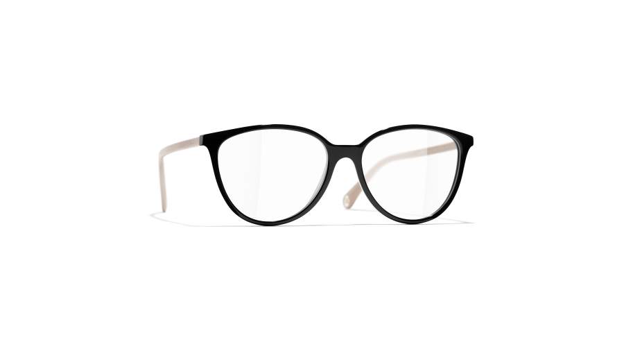 Brille CHANEL CH3446 C942 54-16 Schwarz auf Lager