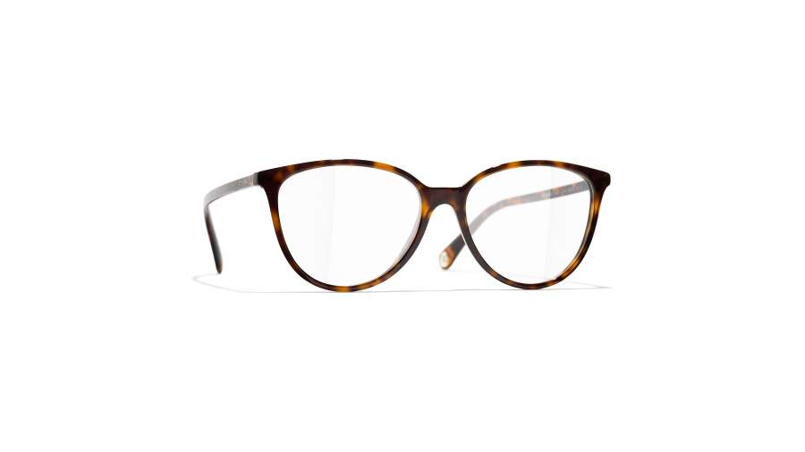 Occhiali da vista CHANEL CH3446 C714 54-16 Dark havana in stock