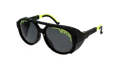 Pit Viper The exciters EXCITERS COSMOS 52-20 Black with Yellow Splatter