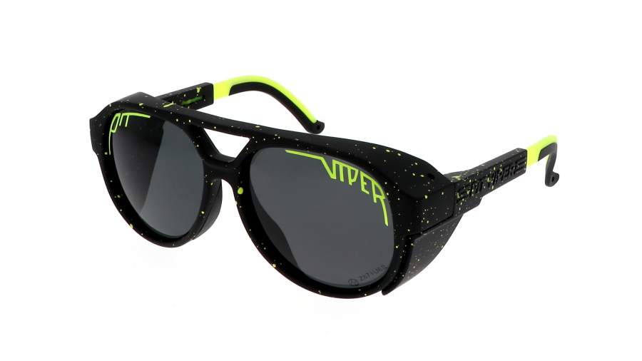 Occhiali da sole Pit Viper The exciters EXCITERS COSMOS 52-20 Black with Yellow Splatter in stock
