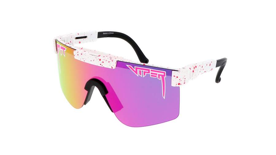 Occhiali da sole Pit Viper Originals ORIGINALS LA BRIGHTS POLA 149-36 White with Pink Splatter in stock