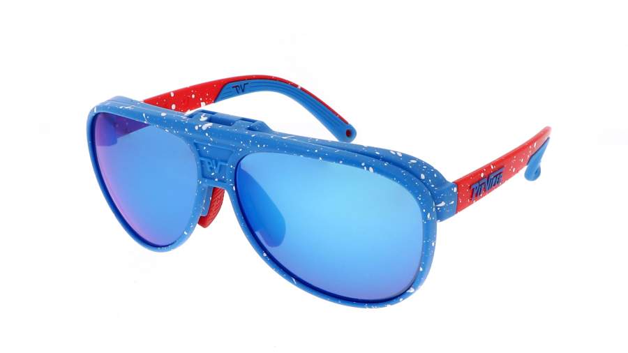 Sonnenbrille PIT VIPER Lift off THE BLUE RIBBON 63-34 Blau auf Lager