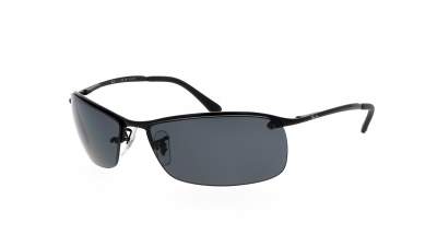 Ray-Ban Schwarz RB3183 002/81 63-15 Breit Polarisierte Gläser