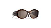 CHANEL CH5486 C714/83 56-17 Dark havana