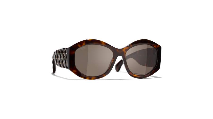 Occhiali da sole CHANEL CH5486 C714/83 56-17 Dark havana in stock