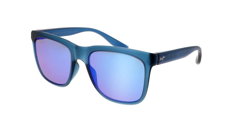 Lunettes de soleil Maui Jim Pehu B602-03 55-20 Matte navy en stock
