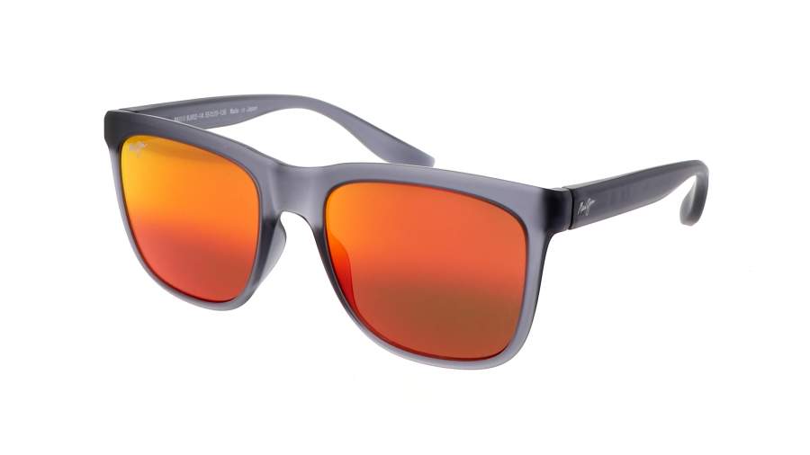 Sonnenbrille Maui Jim Pehu RM602-14 55-20 Grau auf Lager