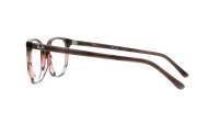 Ray-Ban Elliot RX5397 RB5397 8251 50-19 Striped Brown Gradient Red