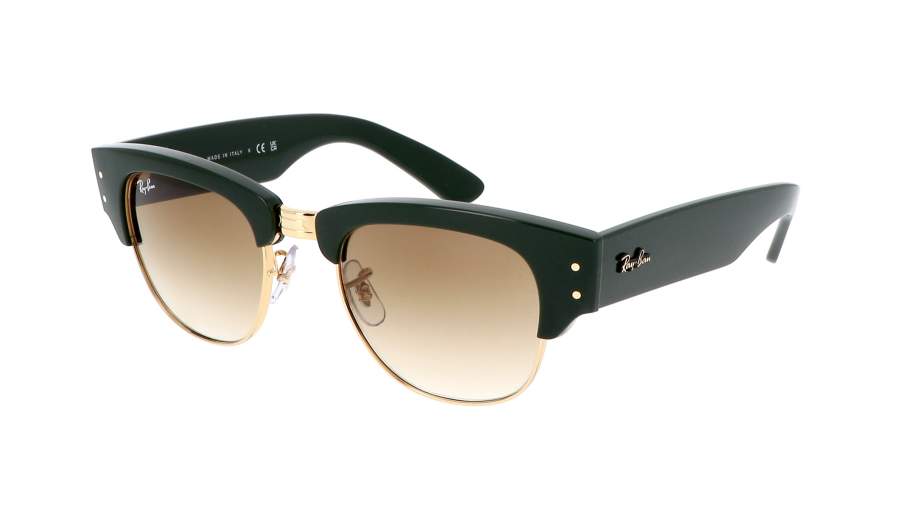 Occhiali da sole Ray-Ban Mega clubmaster RB0316S 1368/51 50-21 Green on arista in stock