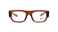 Ray-Ban Kristin RX7218 RB7218 8261 52-20 Transparent Brown