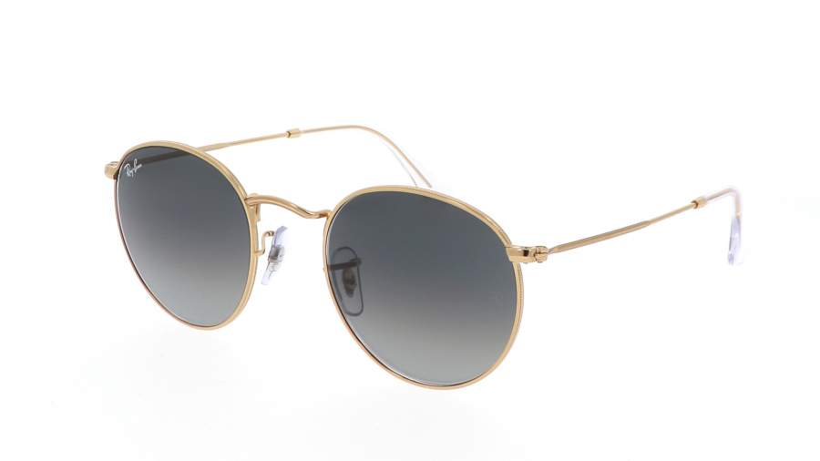 Occhiali da sole Ray-Ban Round metal RB3447 001/71 53-21 Gold in stock