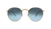 Ray-Ban Round metal RB3447 001/3M 53-21 Gold 