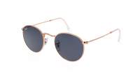 Ray-Ban Round metal RB3447 9202/R5 47-21 Rose Gold