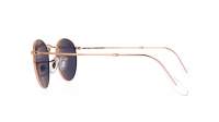 Ray-Ban Round metal RB3447 9202/R5 47-21 Rose Gold