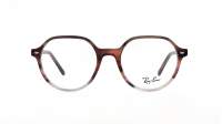 Ray-Ban Thalia RX5395 RB5395 8251 49-18 Striped Brown Gradient Red