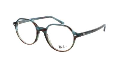 Ray-Ban Thalia RX5395 RB5395 8252 49-18 Striped Blue Gradient Green