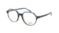 Ray-Ban Thalia RX5395 RB5395 8252 49-18 Striped Blue Gradient Green