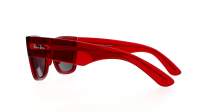 Ray-Ban Mega wayfarer RB0840S 6679/B1 51-21 Transparent Red