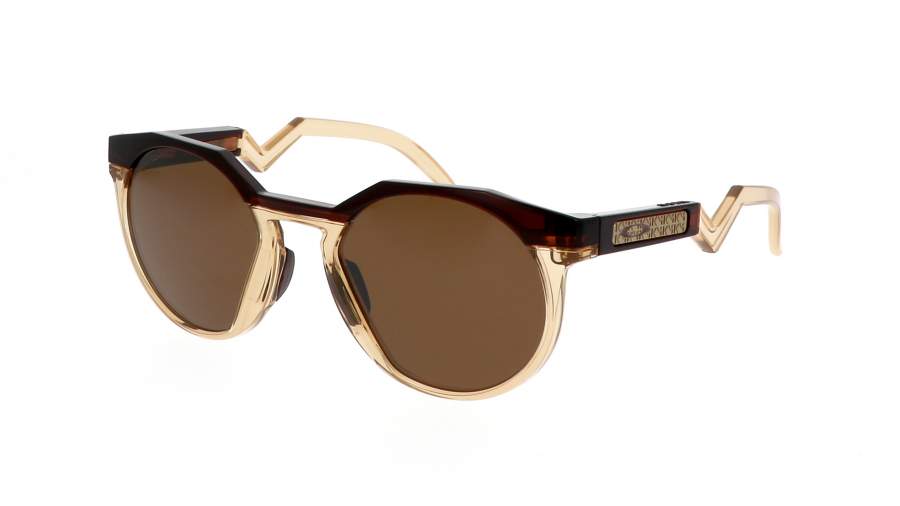 Occhiali da sole Oakley Hstn Kylian Mbappé Signature OO9242 07 52-21 Dark Amber/ Light Curry in stock