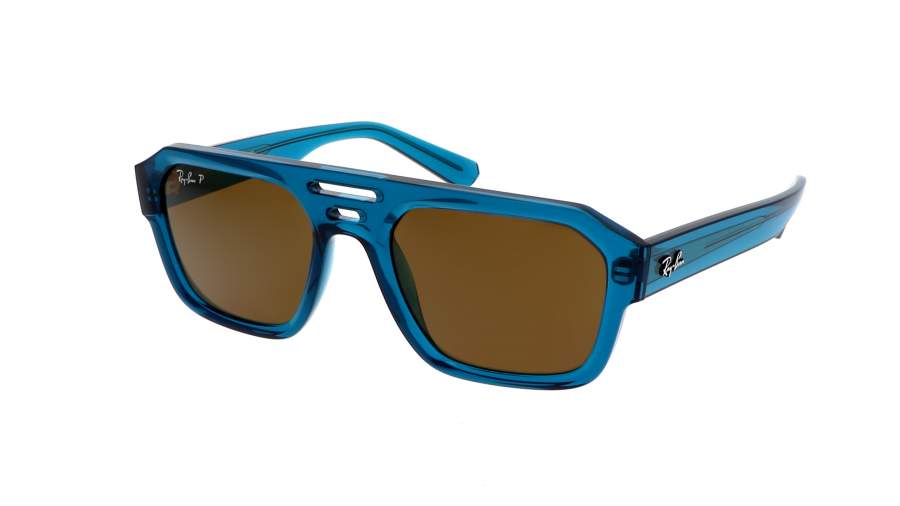 Occhiali da sole Ray-Ban Corrigan RB4397 6683/83 54-20 Transparent Light Blue in stock