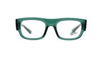 Ray-Ban Kristin RX7218 RB7218 8262 52-20 Transparent Green
