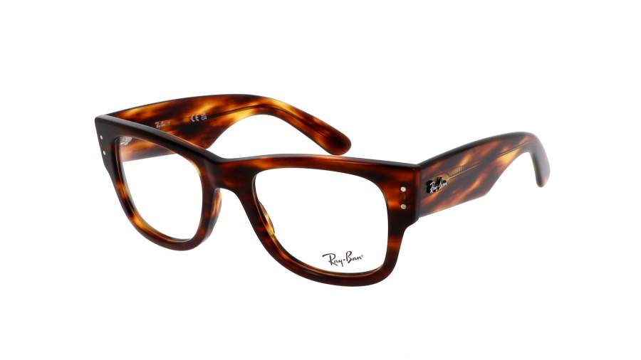 Occhiali da vista Ray-Ban Mega wayfarer RX0840V RB0840V 2144 51-21 Striped Havana in stock