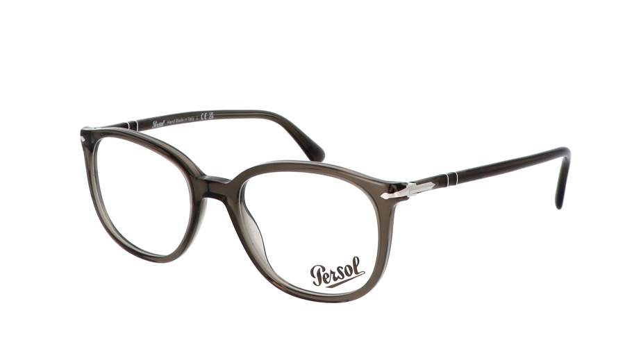 Occhiali da vista Persol PO3317V 1103 51-19 Transparent Taupe Gray in stock