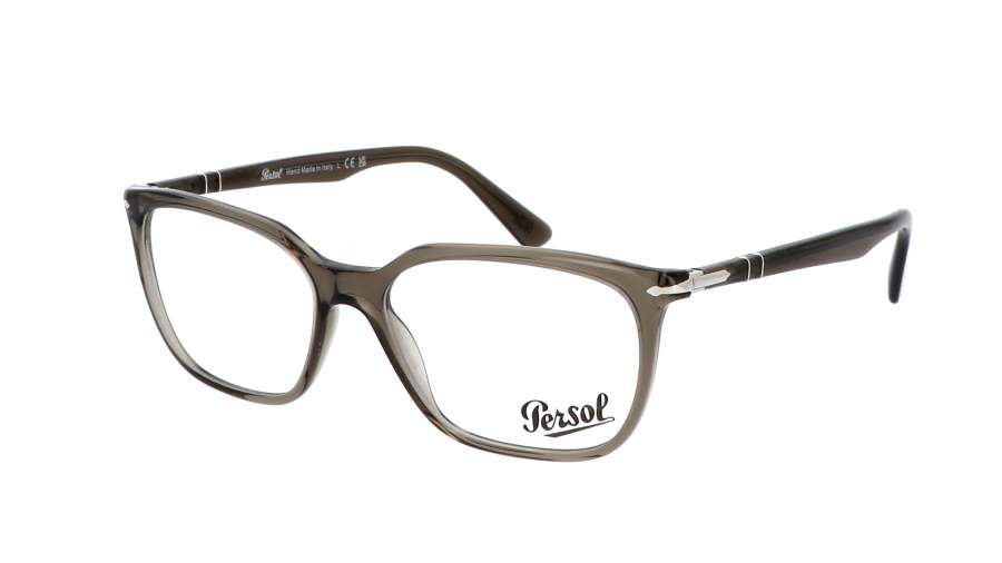 Occhiali da vista Persol PO3298V 1103 56-16 Transparent Taupe Gray in stock