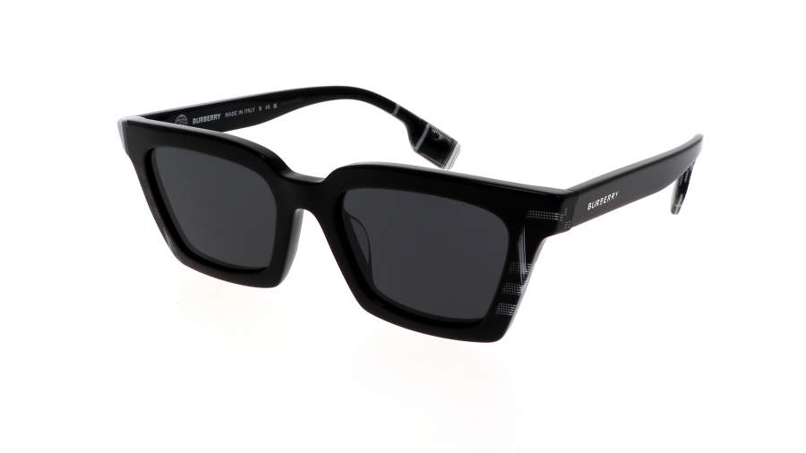 Occhiali da sole Burberry Briar BE4392U 4051/87 52-19 Black/Check White Black in stock