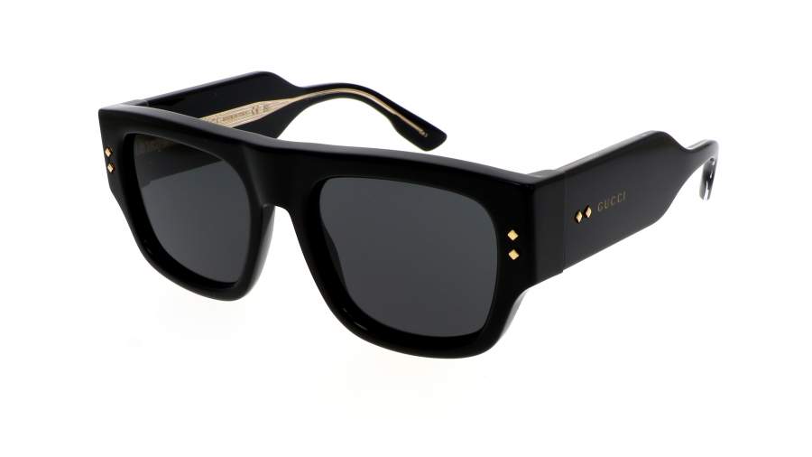 Occhiali da sole Gucci Gucci logo GG1262S 001 54-20 Nero in stock