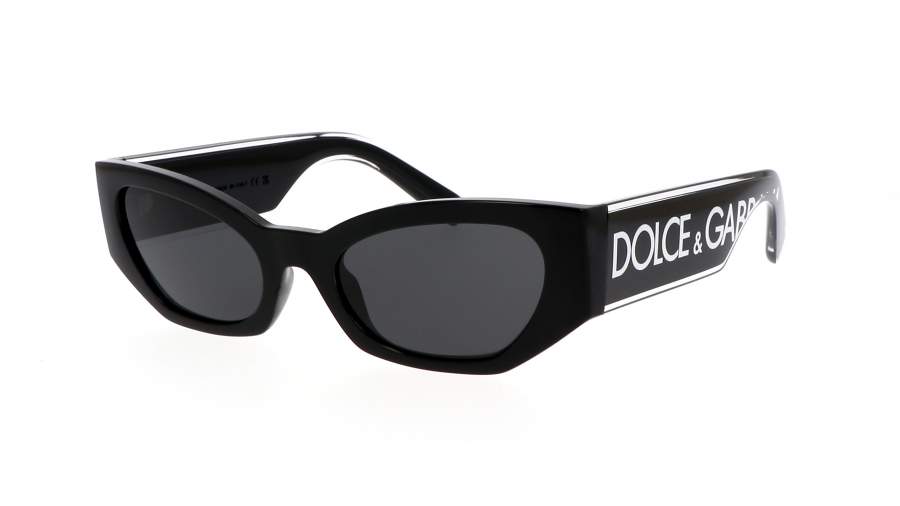 Sonnenbrille Dolce & Gabbana DG6186 501/87 52-20 Schwarz auf Lager