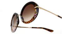 Dolce & Gabbana Half print DG4393 3278/13 52-23 Top Havana/Handcart