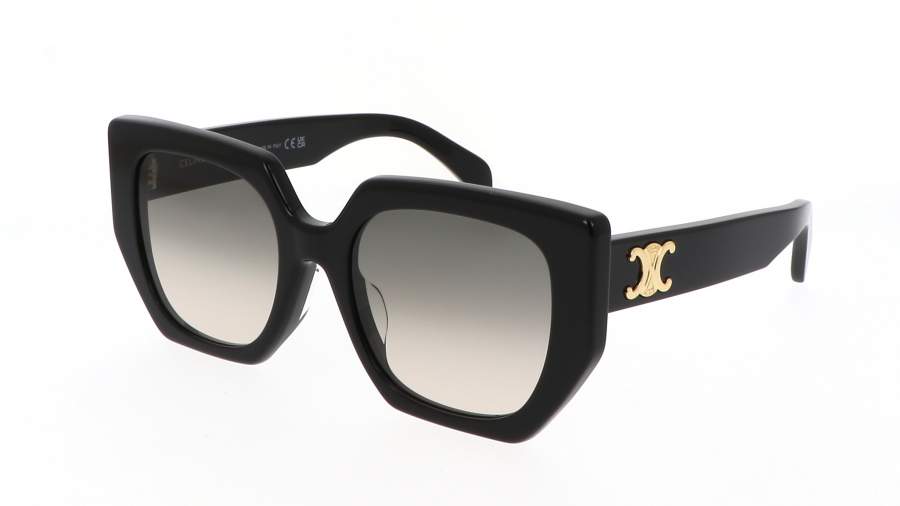 Occhiali da sole CELINE Triomphe CL40239F 01F 55-20 Nero in stock