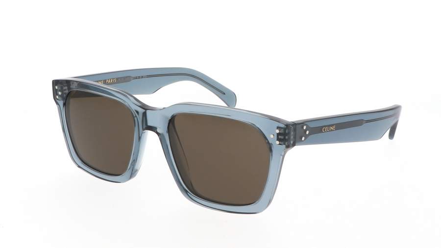 Occhiali da sole CELINE 3 dots CL40248I 84J 54-19 Trasparente in stock