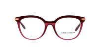 Dolce & Gabbana DG3346 3247 52-18 Transparent Bordeaux