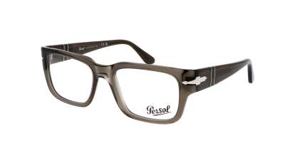 Occhiali da vista Persol PO3315V 1103 55-19 Transparent Taupe Gray in stock