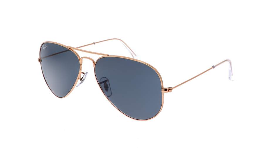 Lunettes de soleil Ray-Ban Aviator Large metal RB3025 9202/R5 58-14 Rose Gold en stock
