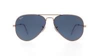 Ray-Ban Aviator Large Metal RB3025 9202/R5 58-14 Rose Gold
