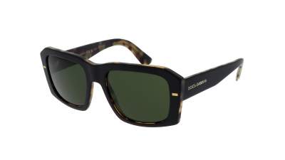 Occhiali da sole Dolce & Gabbana Lusso sartoriale DG4430 3404/71 54-20 Matte Black On Yellow Havana in stock