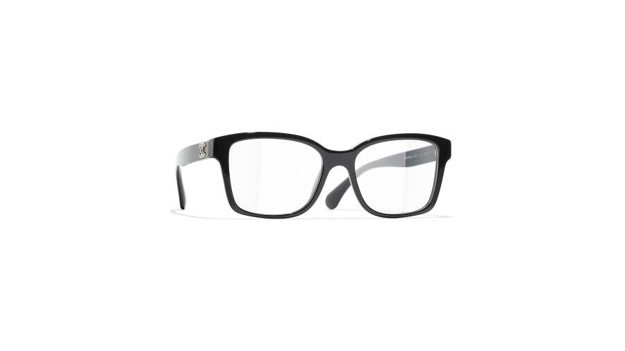 Lunettes de vue CHANEL CH3451B C622 53-17 Noir en stock
