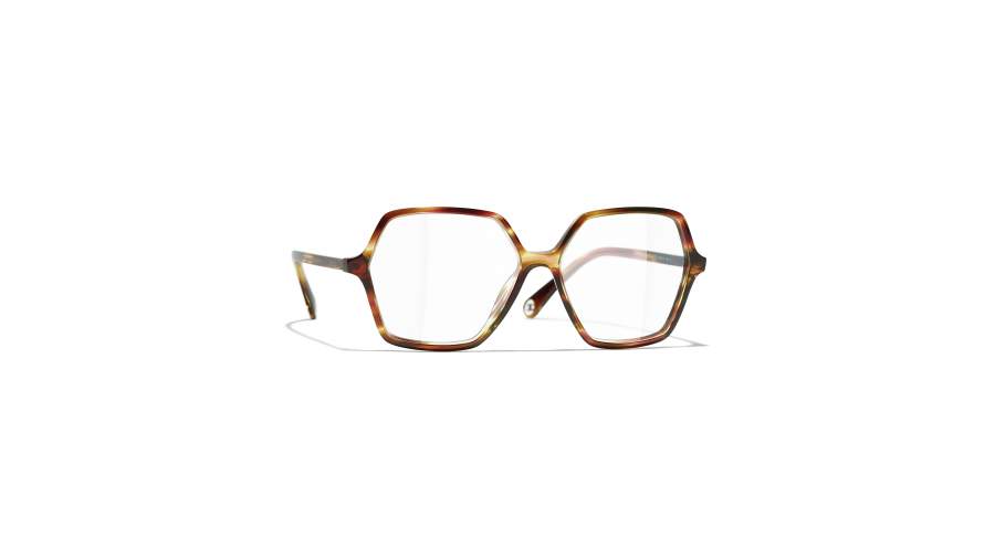 Occhiali da vista CHANEL CH3447 1728 53-14 Tartaruga in stock