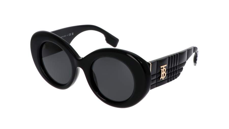 Occhiali da sole Burberry Margot BE4370U 3001/87 49-22 Nero in stock