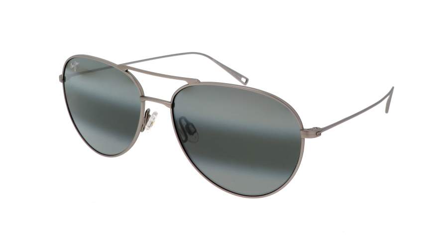 Sonnenbrille Maui Jim Walaka 885-17 57-16 Grau auf Lager